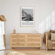 Encinitas Travel B&W No 3 Poster