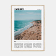 Encinitas Travel Color Poster