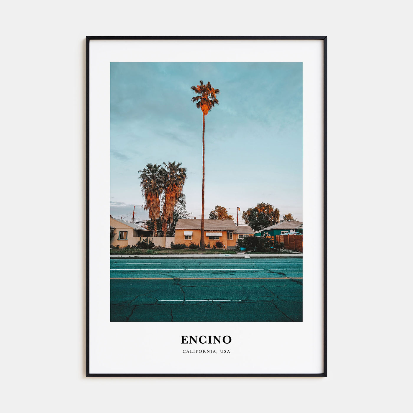 Encino Portrait Color Poster