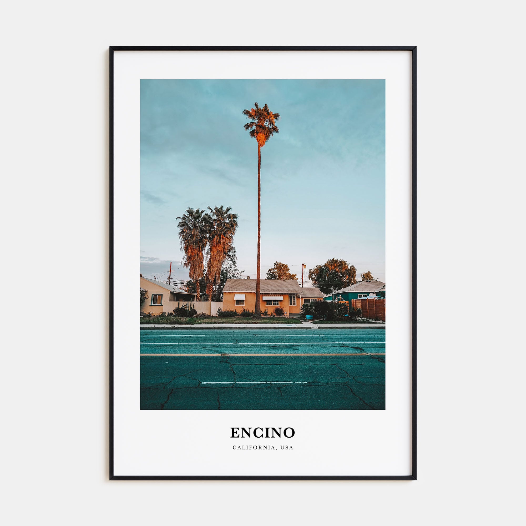 Encino Portrait Color Poster
