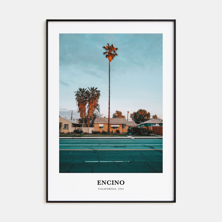 Encino Portrait Color Poster