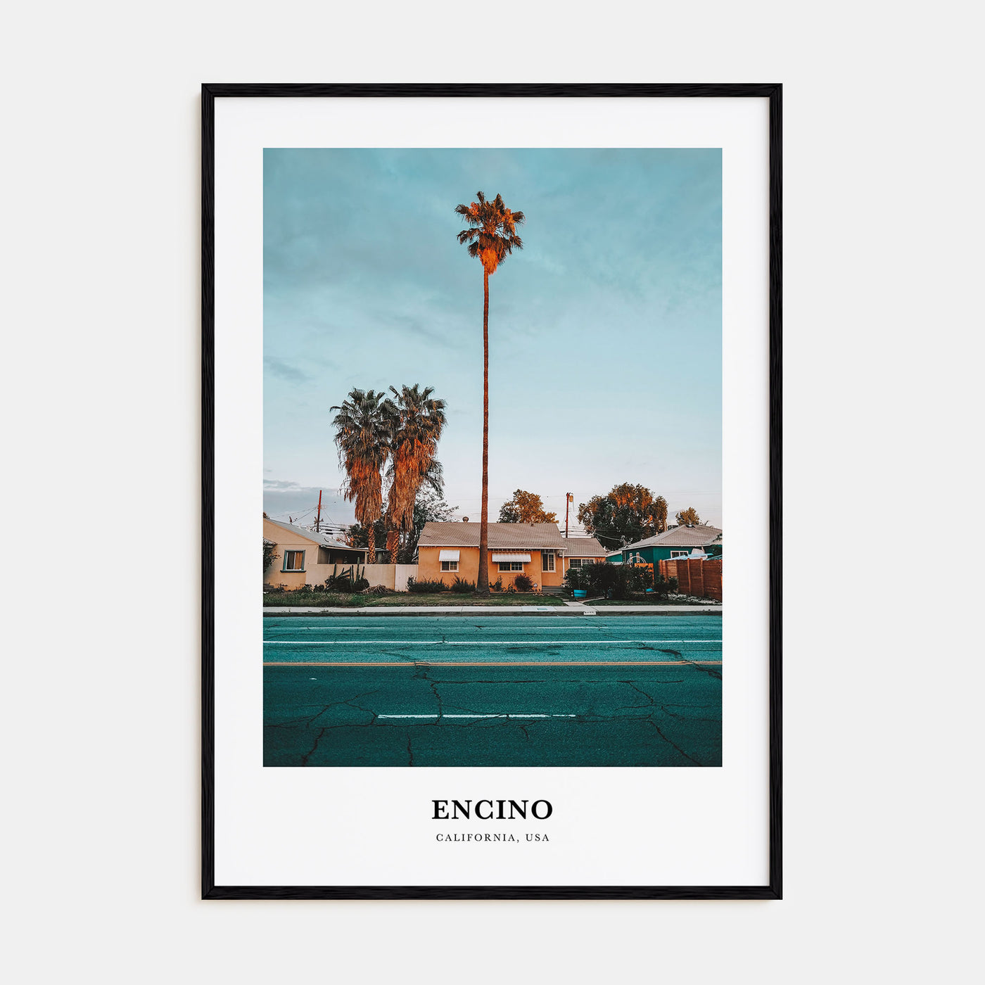 Encino Portrait Color Poster