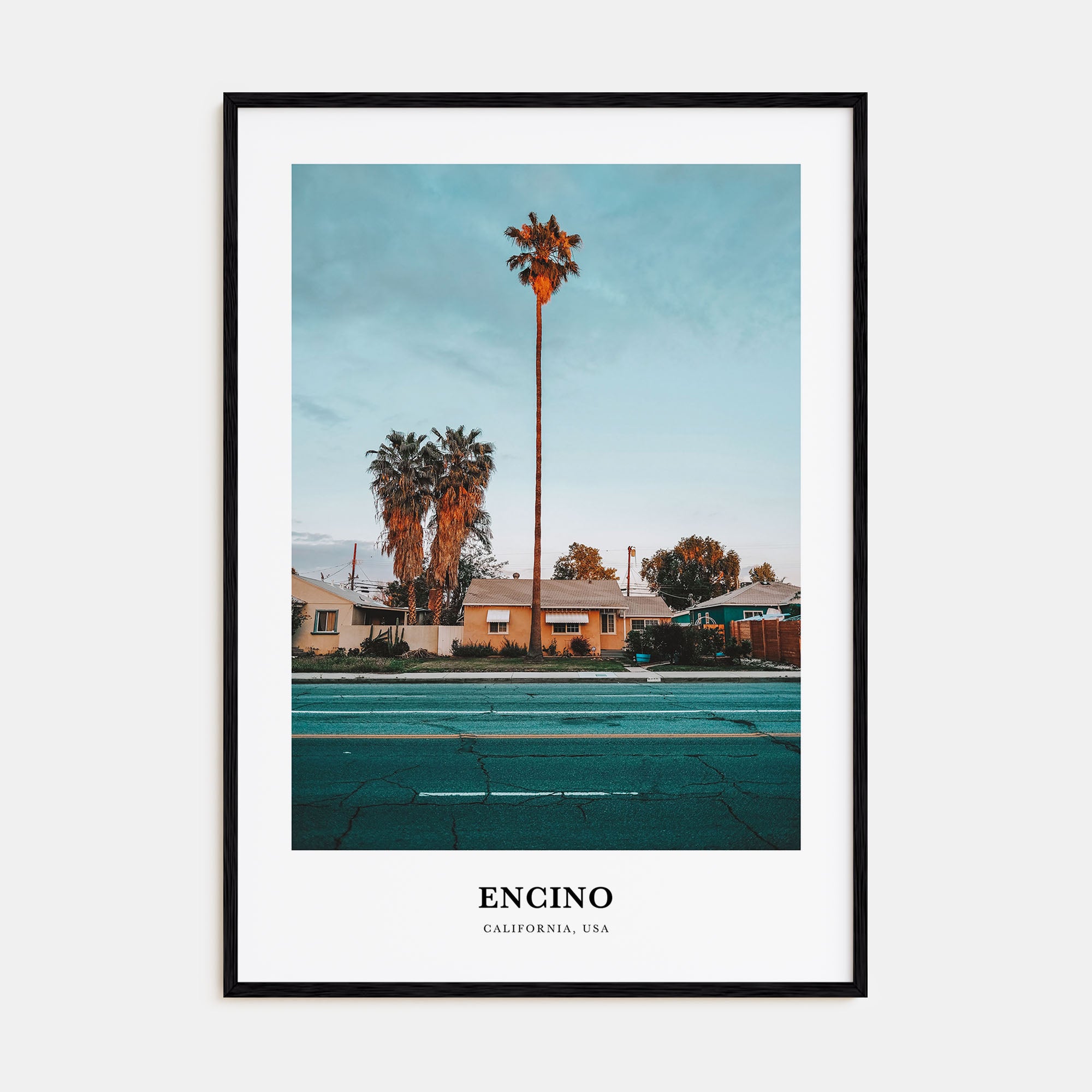 Encino Portrait Color Poster