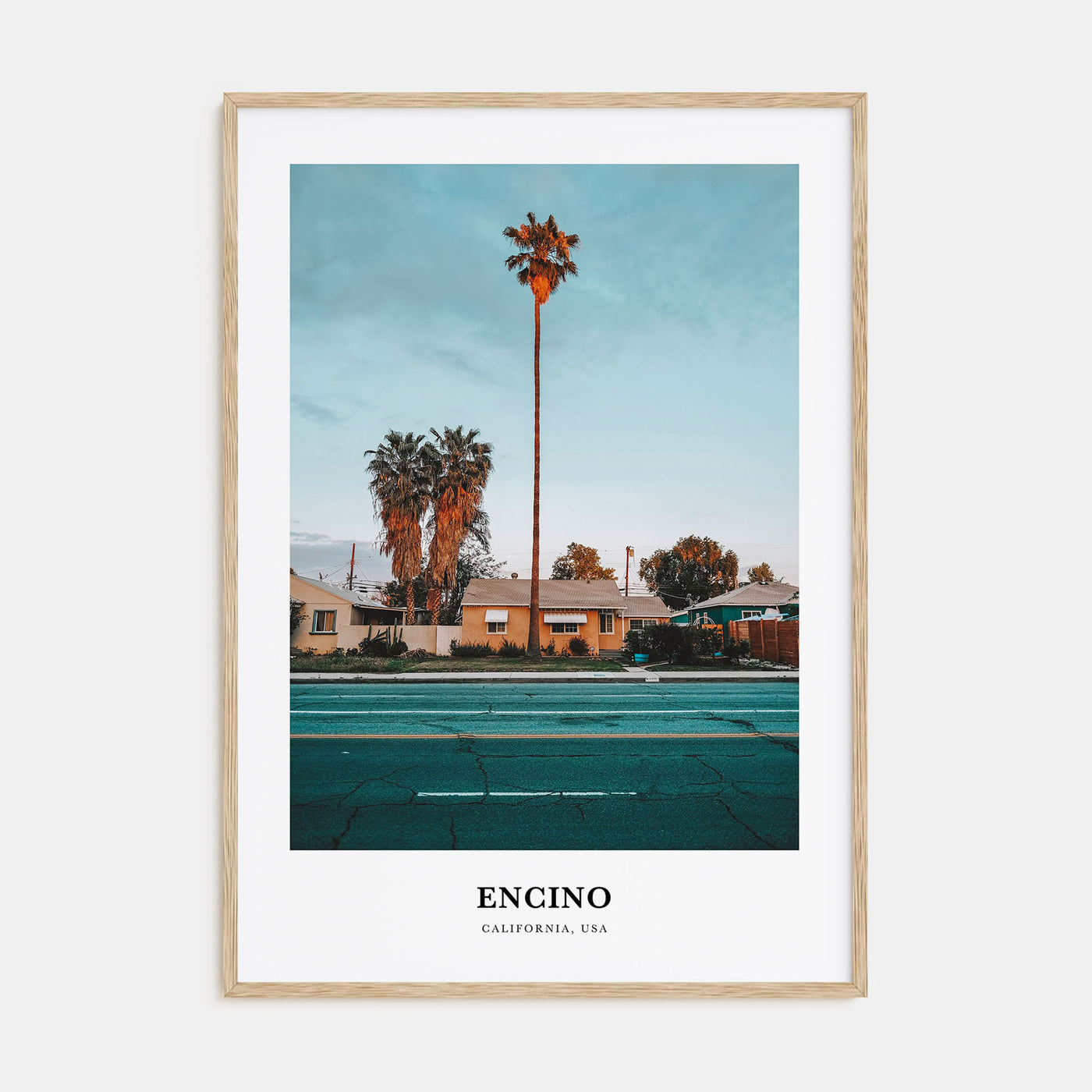 Encino Portrait Color Poster
