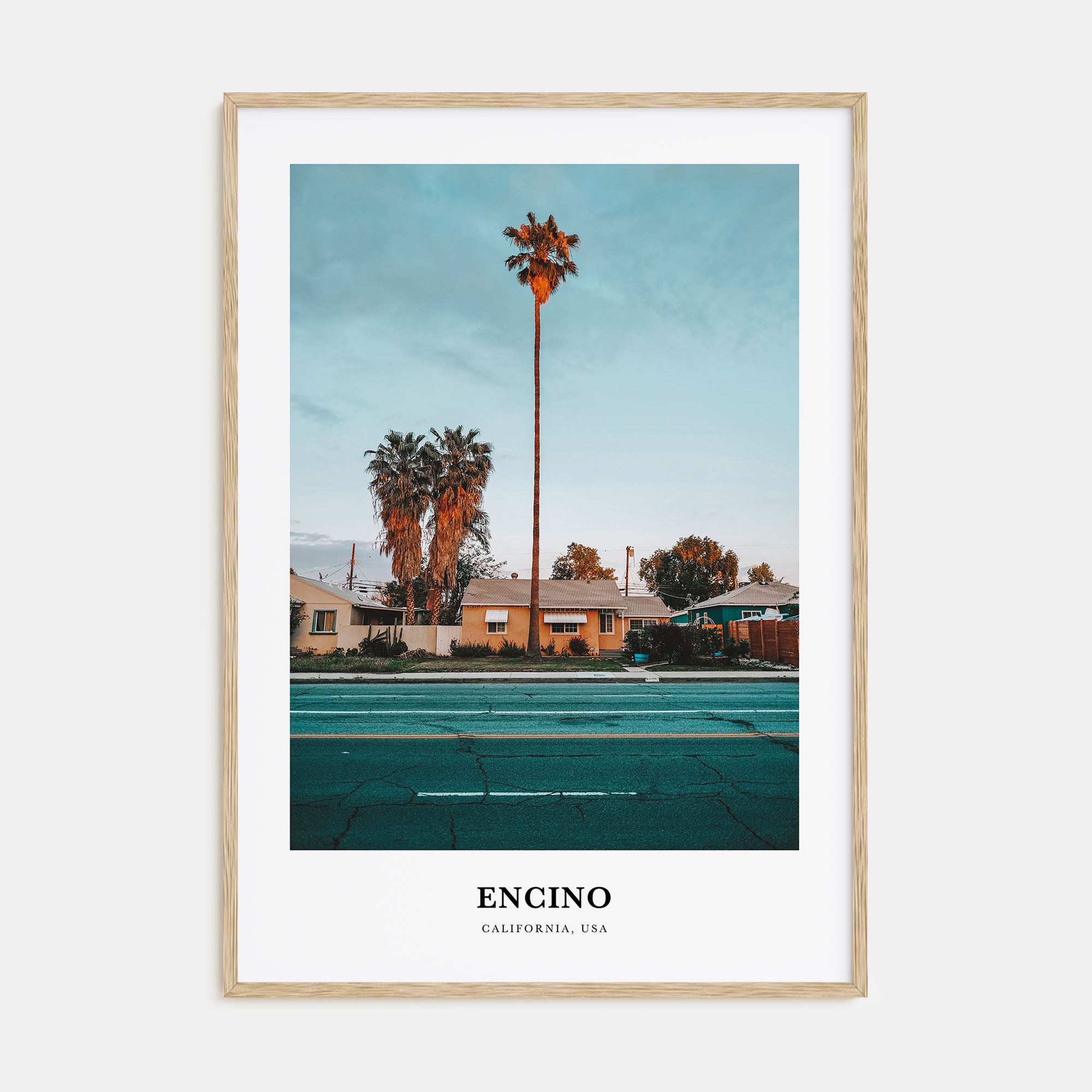 Encino Portrait Color Poster