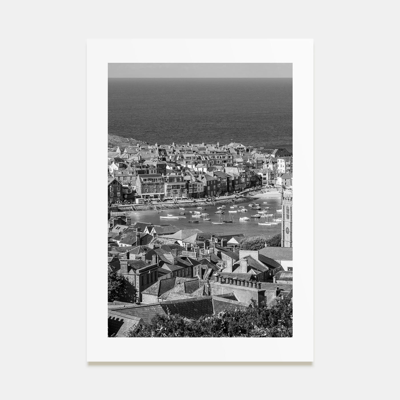 England Photo B&W Poster