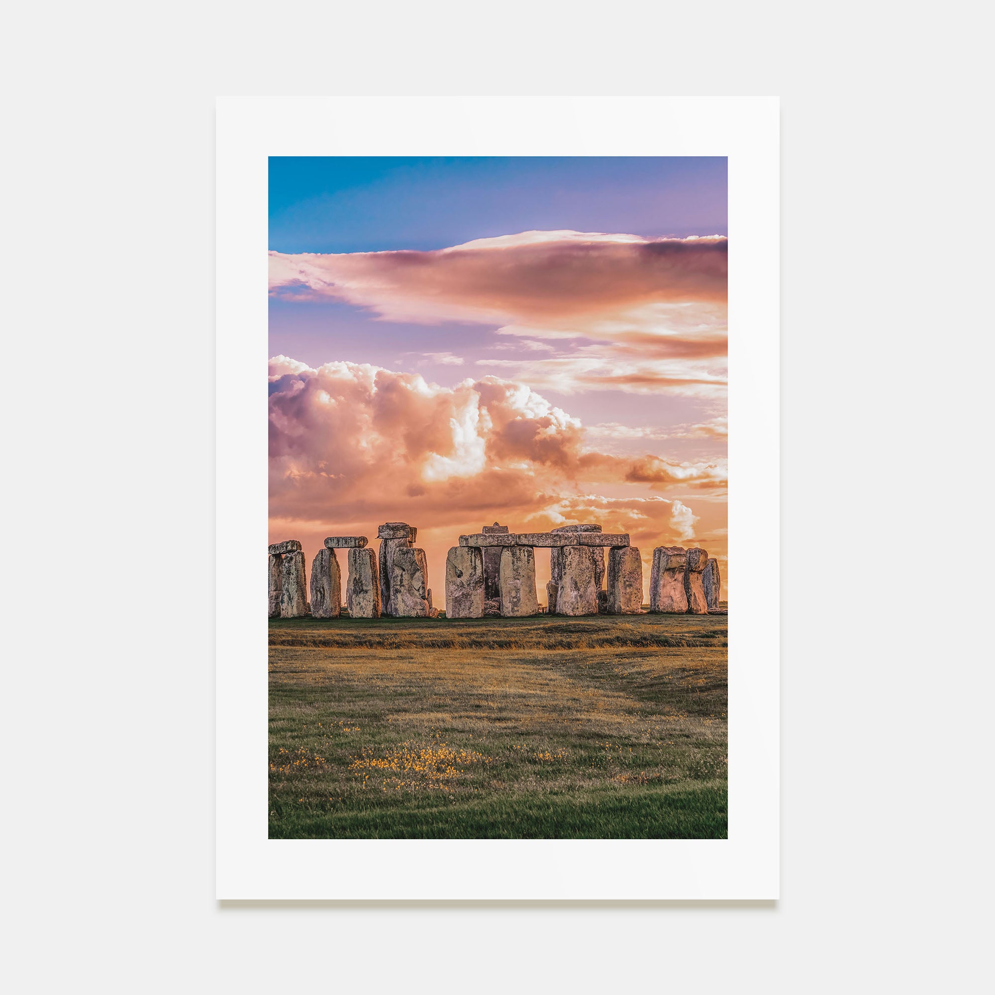 England Photo Color Poster