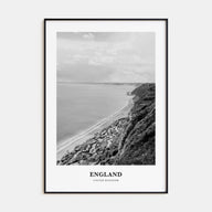 England Portrait B&W Poster
