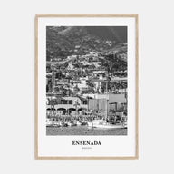 Ensenada Portrait B&W Poster