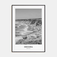 Ericeira Portrait B&W Poster