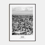Erie Portrait B&W Poster