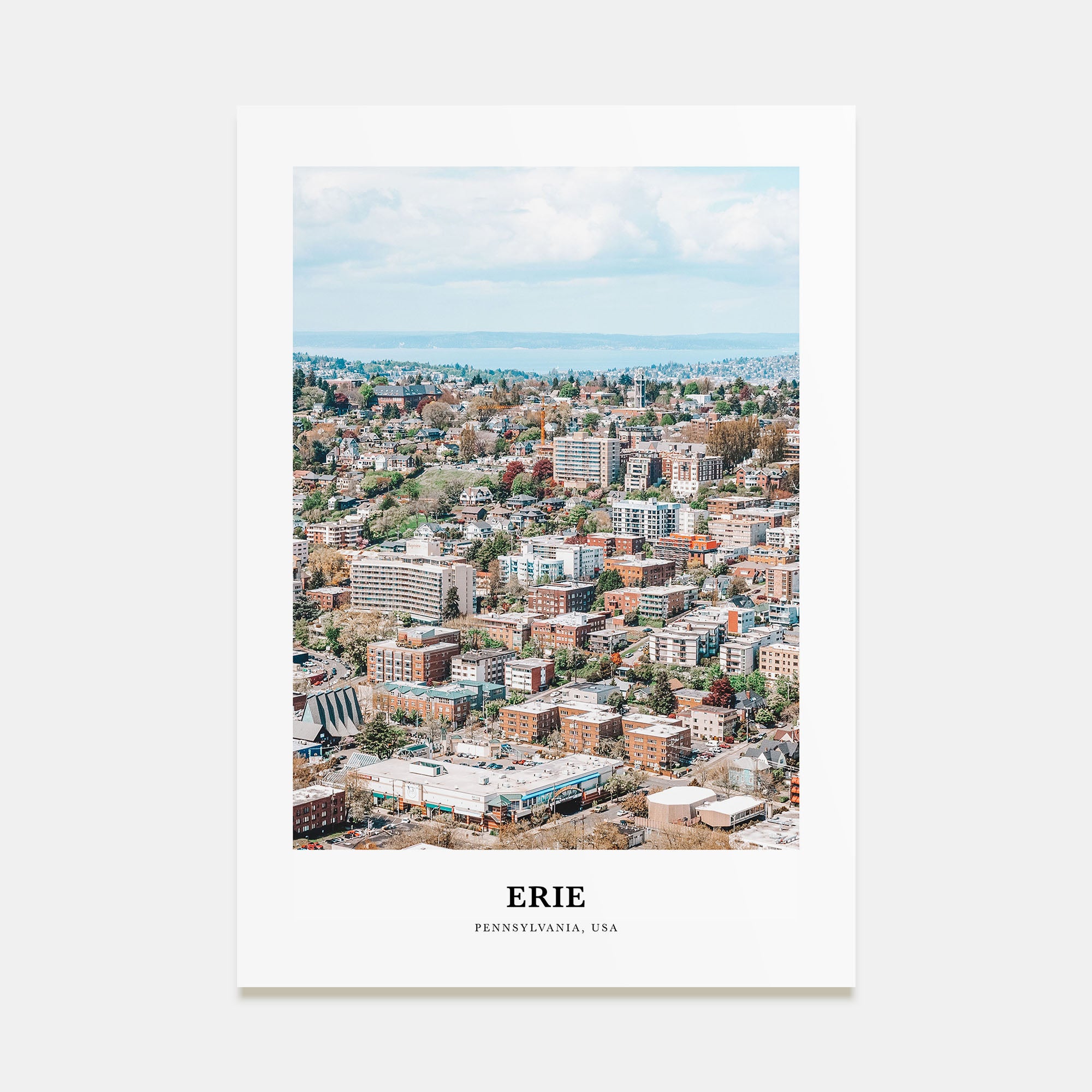Erie Portrait Color Poster