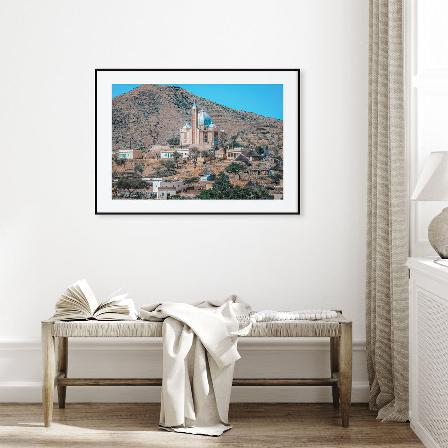 Eritrea Landscape Color Poster