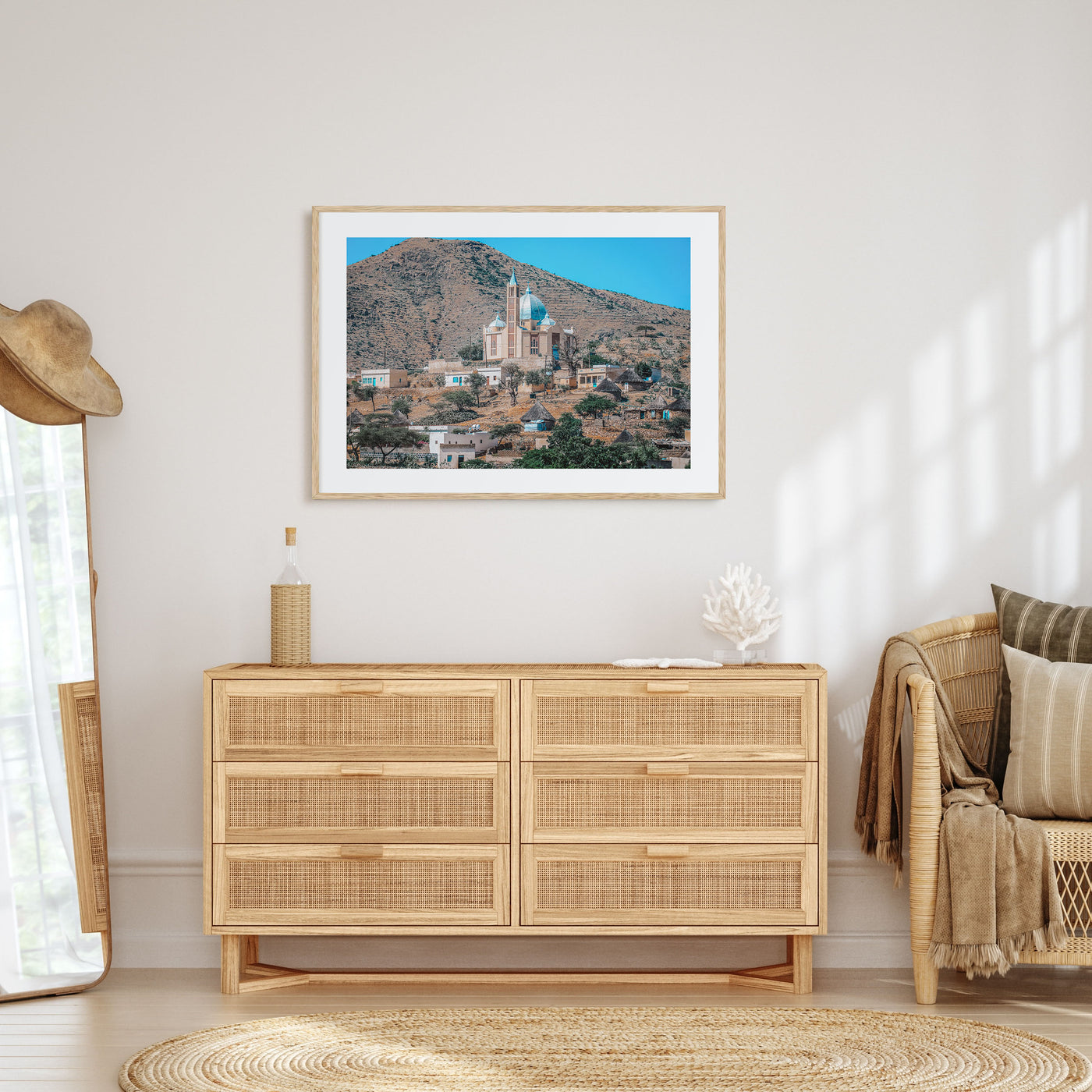 Eritrea Landscape Color Poster