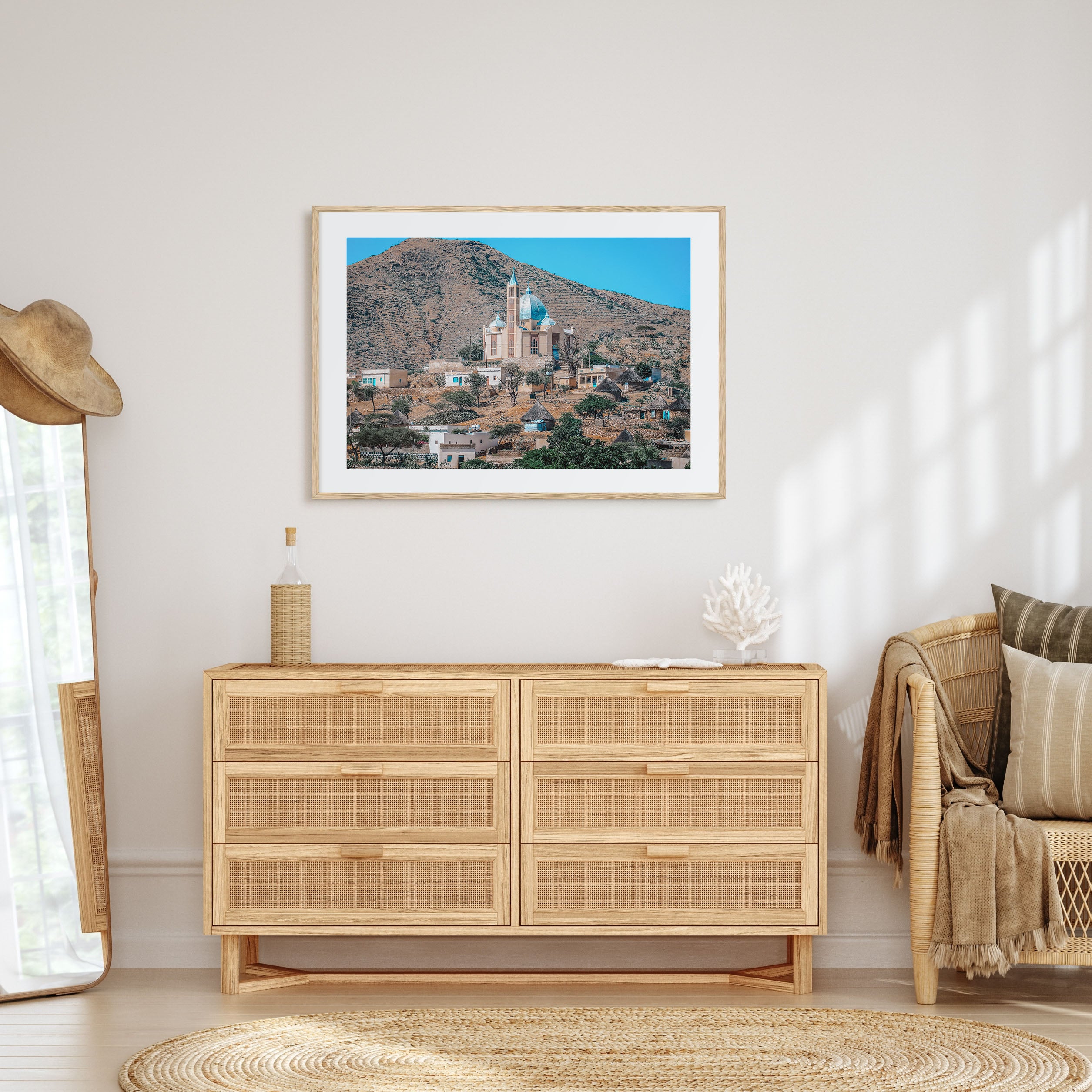 Eritrea Landscape Color Poster