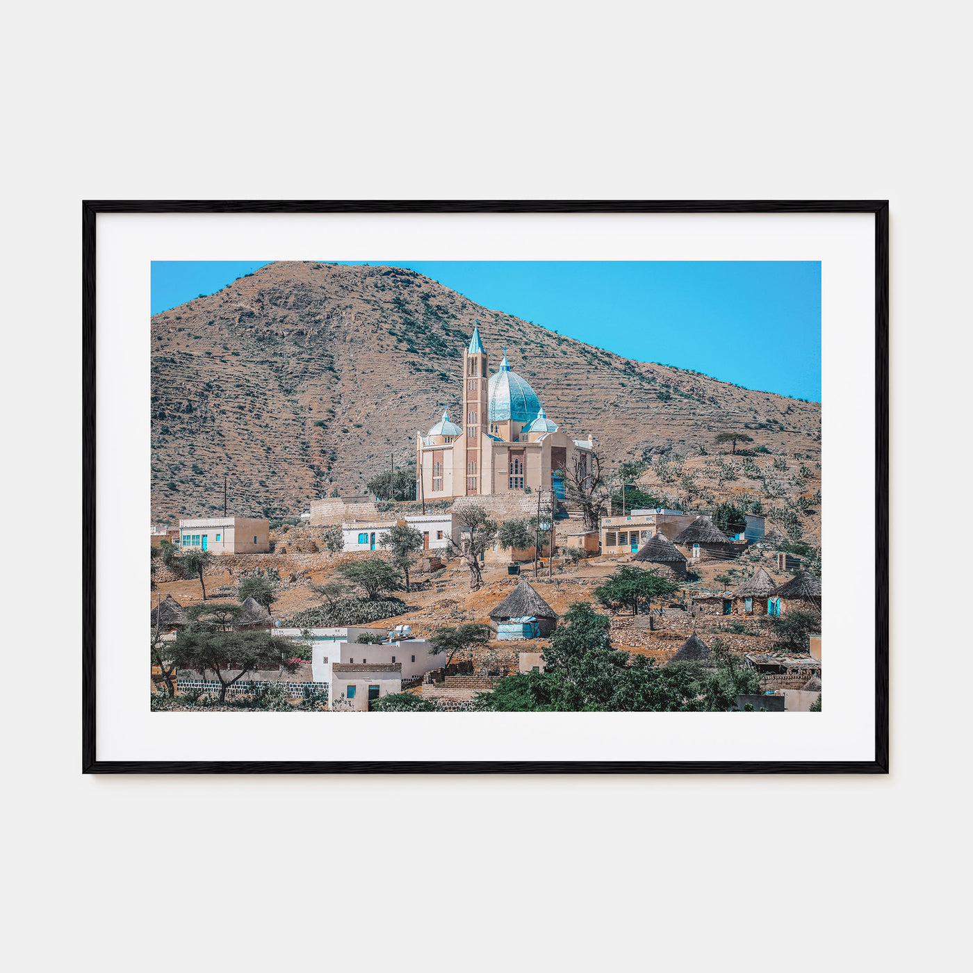 Eritrea Landscape Color Poster