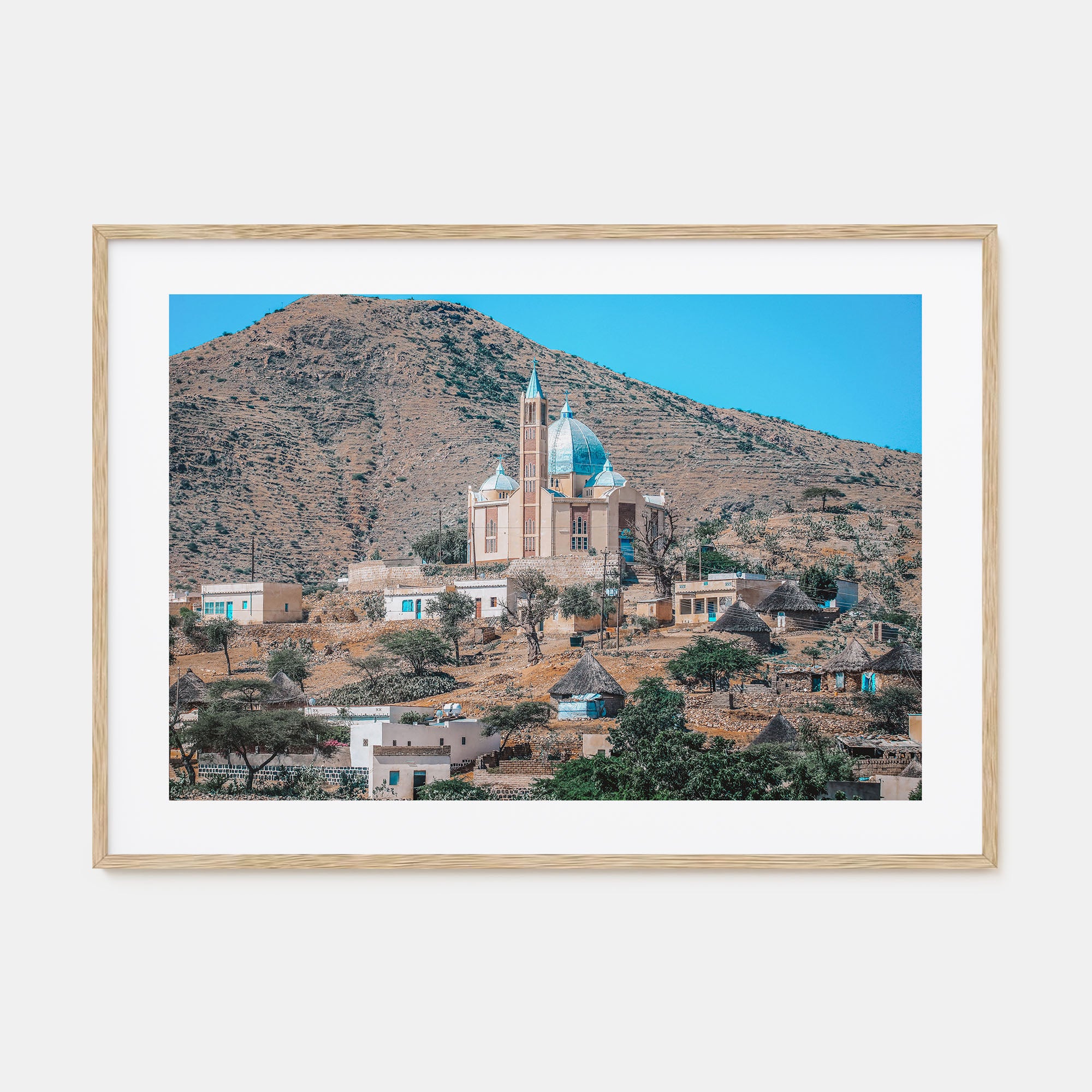 Eritrea Landscape Color Poster