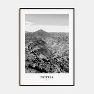Eritrea Portrait B&W Poster