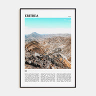 Eritrea Travel Color Poster