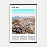 Eritrea Travel Color Poster