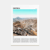 Eritrea Travel Color Poster