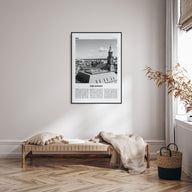 Erlangen Travel B&W Poster