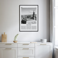 Erlangen Travel B&W Poster