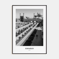 Esfahan Portrait B&W Poster