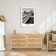 Esfahan Portrait B&W Poster