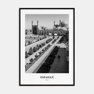 Esfahan Portrait B&W Poster