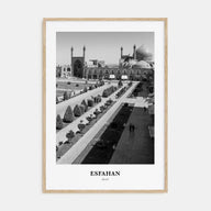 Esfahan Portrait B&W Poster