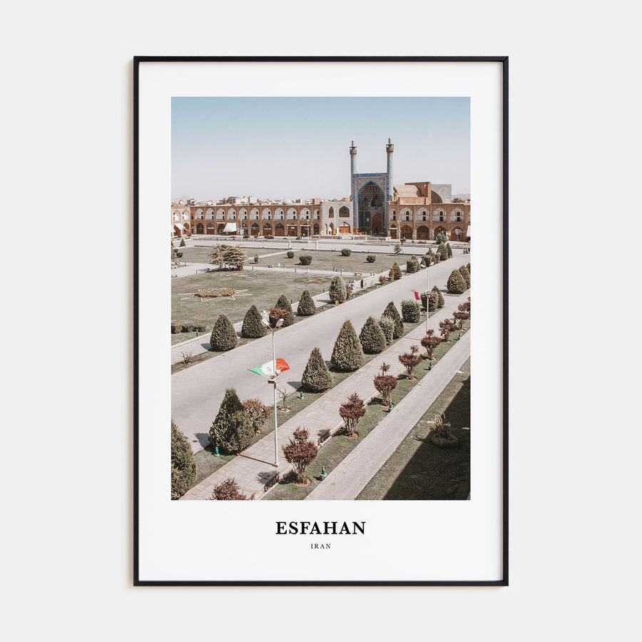 Esfahan Portrait Color Poster