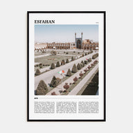 Esfahan Travel Color Poster