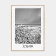 Esperance Portrait B&W Poster