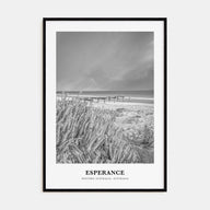 Esperance Portrait B&W Poster