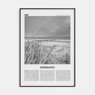 Esperance Travel B&W Poster