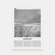 Esperance Travel B&W Poster
