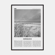 Esperance Travel B&W Poster