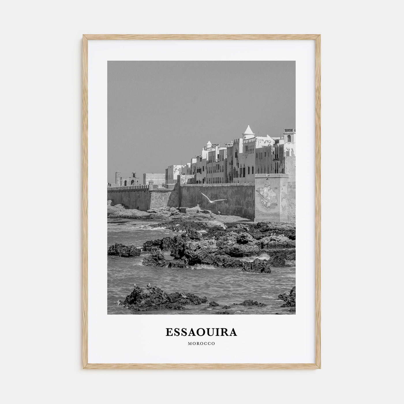 Essaouira Portrait B&W Poster
