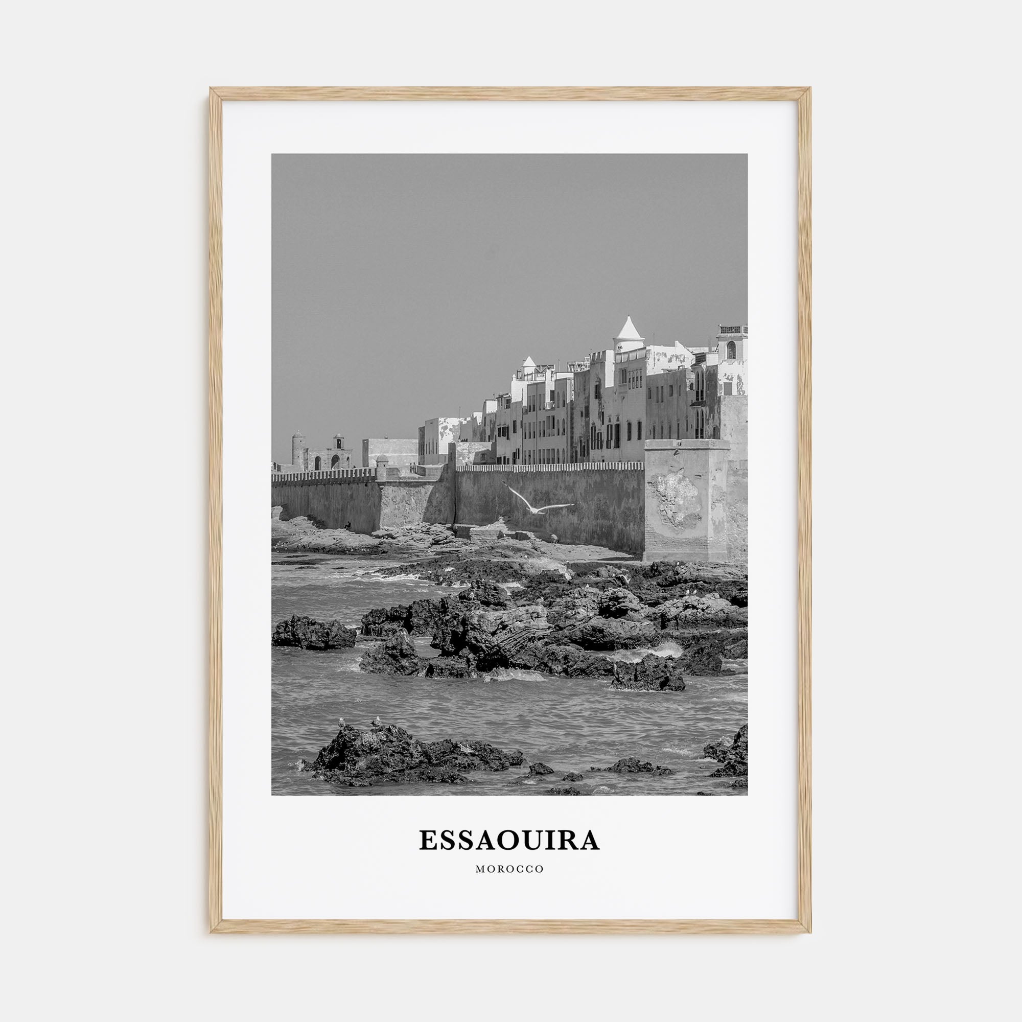 Essaouira Portrait B&W Poster