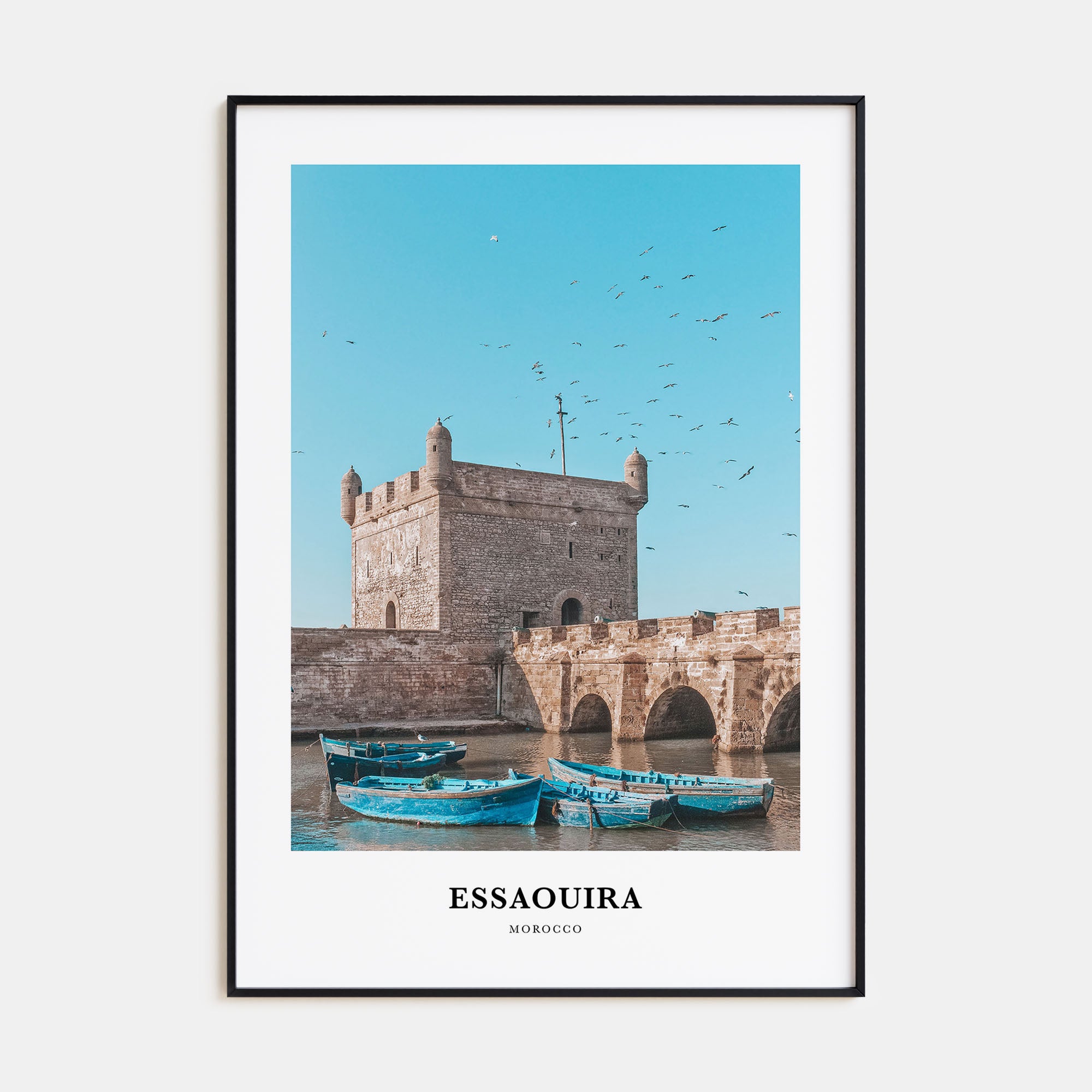Essaouira Portrait Color No 1 Poster