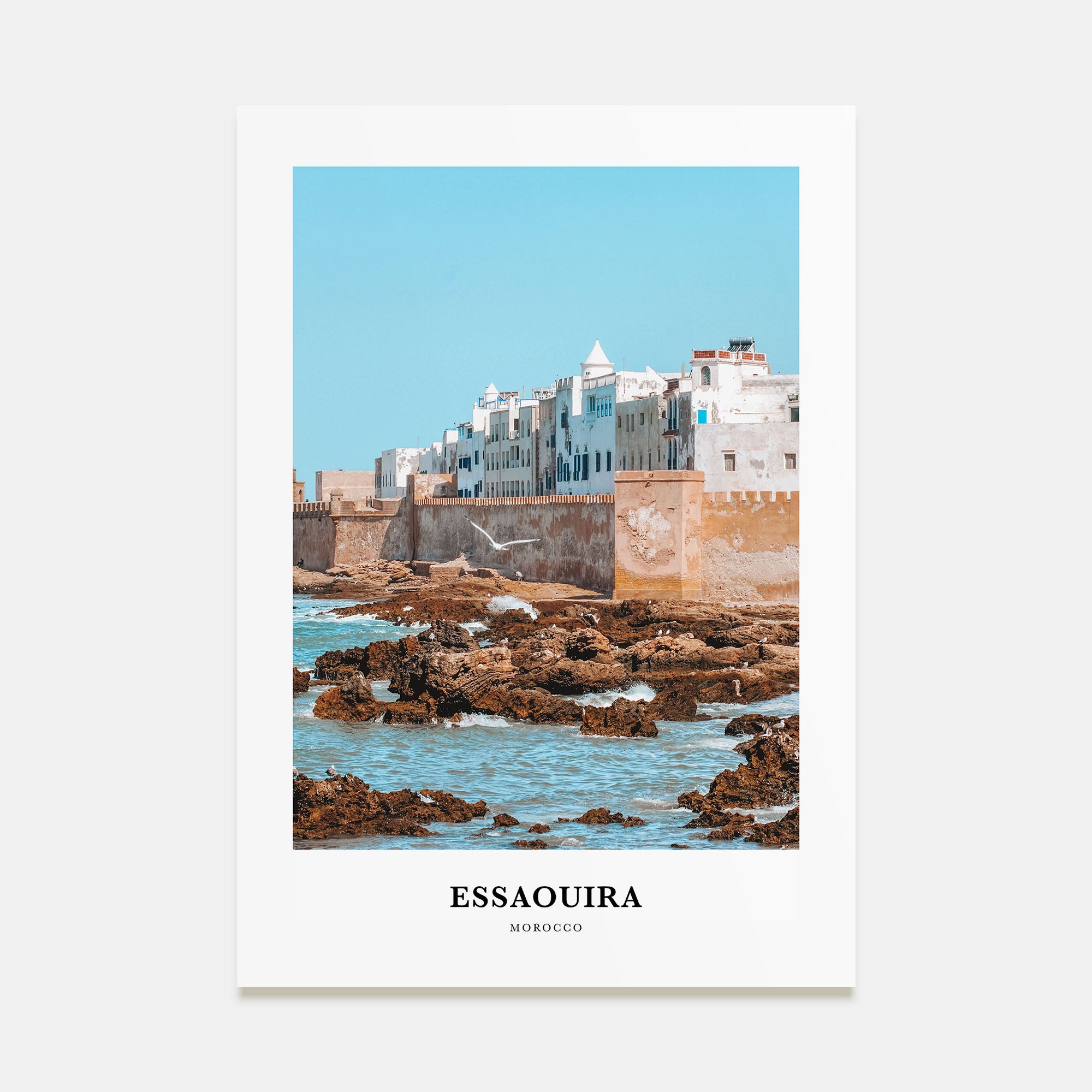 Essaouira Portrait Color No 2 Poster