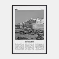 Essaouira Travel B&W Poster