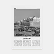 Essaouira Travel B&W Poster