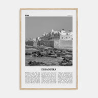 Essaouira Travel B&W Poster