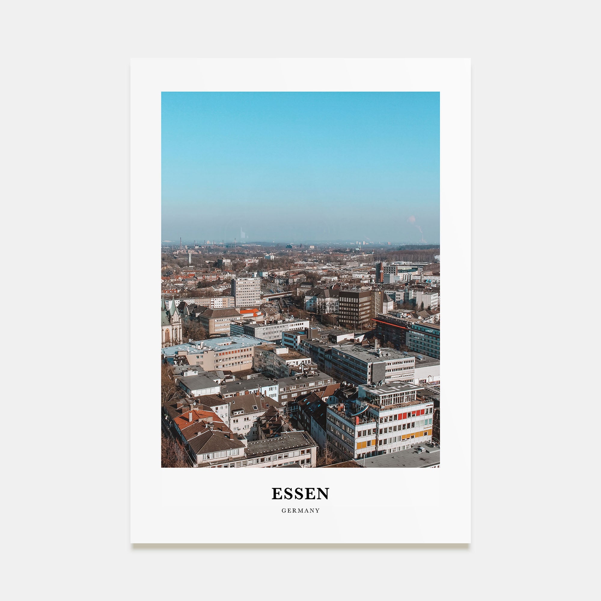 Essen Portrait Color Poster