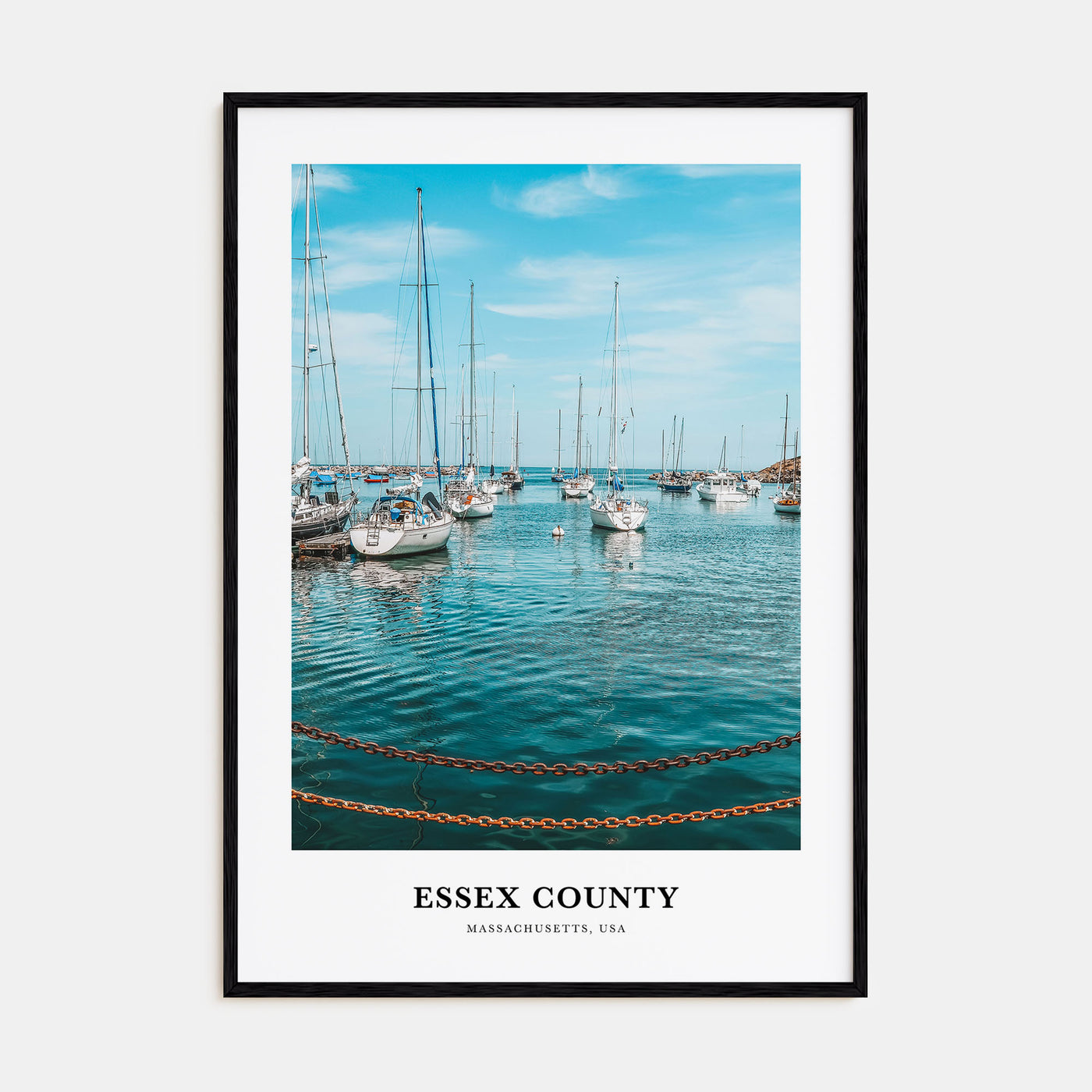Essex County Portrait Color Poster