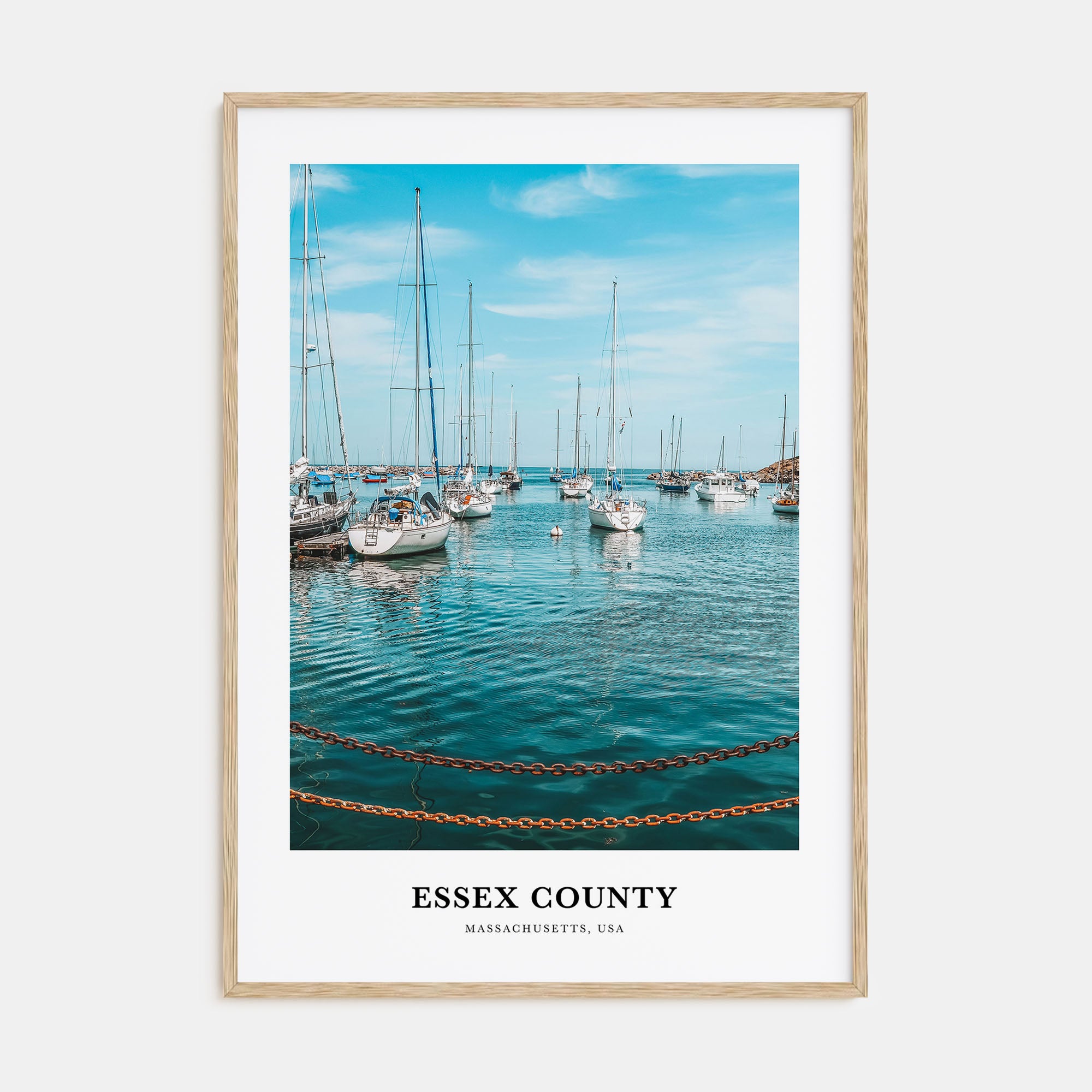 Essex County Portrait Color Poster