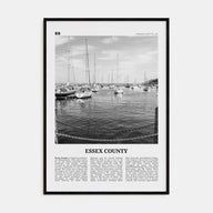 Essex County Travel B&W Poster