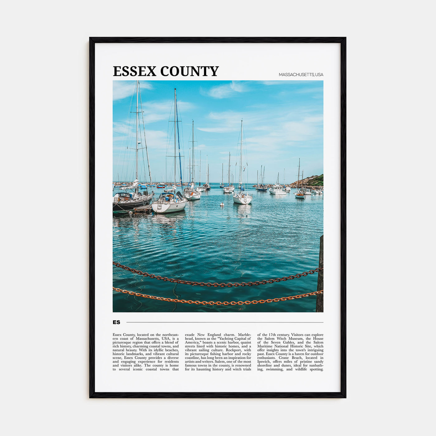 Essex County Travel Color Poster